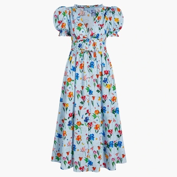 Faithfull the brand leila wrap dress sales